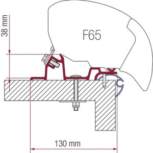 Adapter Kit Fiamma Caravan Standard