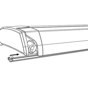 Befestigungsschiene Thule QuickFit Dachmontage 9200 / 6200 / 6300 bis 400 cm