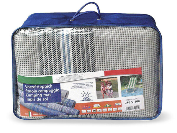 Vorzeltteppich ARISOL Lux color 300 x 250 cm Fabe grau – Bild 2
