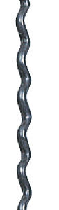 Erdnagel Heusser products gewellt 30 cm, Durchm. 4,3 mm Inhalt 10 Stück