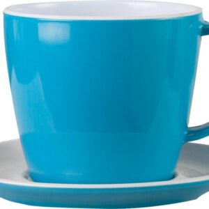 Tasse mit Untertasse BRUNNER Aquarius, Farbe blau
