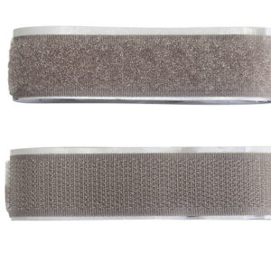 Klettband Prym mit Haftver- schluss 60 cm Farbe grau