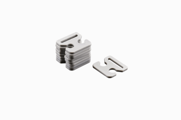 Abspann-Ankerhaken Heusser products Inhalt 10 Stück Farbe grau