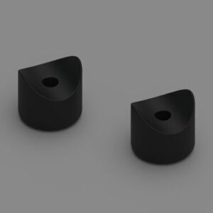 Gummifüße zu Carry Bike Garage Standard / Plus VPE: 2 Stück