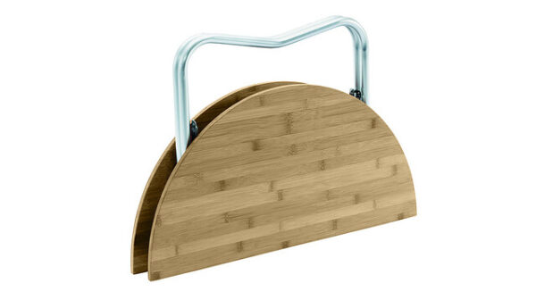 Bambustisch Outwell Kimberly Alu Farbe braun – Bild 2