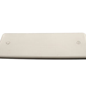 Winterabdeckung für Lüftungsgitter 375 x135 x17 mm Farbe weiß