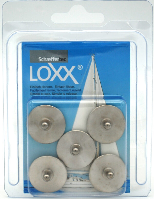 Loxx Kugelplatte 24 mm ohne  Löcher Inhalt 5 Stück – Bild 2