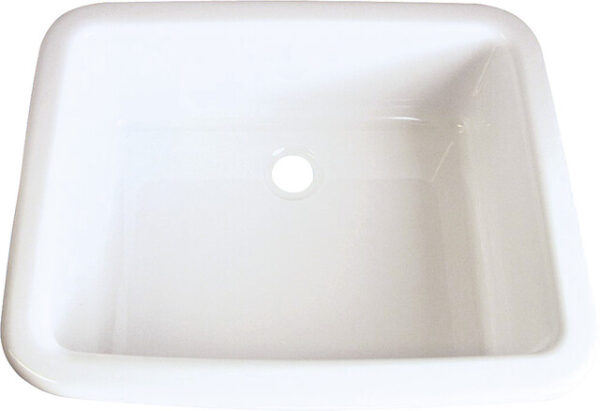 Einlegemulde Comet mini rechteckig 350 x 280 x 120 mm Farbe weiß glänzend