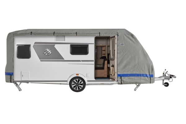 Schutzhülle Hindermann Wintertime für Wohnwagen 5,9 m – Bild 4