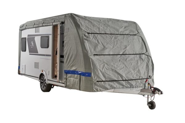 Schutzhülle Hindermann Wintertime für Wohnwagen 5,9 m – Bild 6