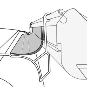 Rain Guard Van Länge 300 cm