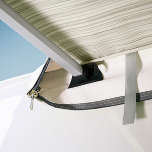 Sackmarkise Thule Omnistor 1200 425 x 250 cm Tuch Farbe mystic grey Gehäuse Farbe weiß