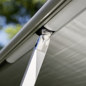 Sackmarkise Thule Omnistor 1200 450 x 250 cm Tuch Farbe saphir blau Gehäuse Farbe weiß