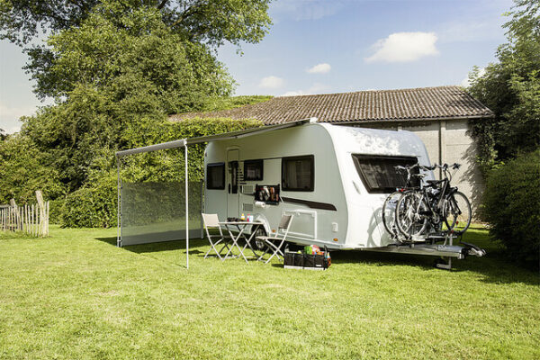 Sackmarkise Thule Omnistor 1200 450 x 250 cm Tuch Fb. saphir blau – Bild 5