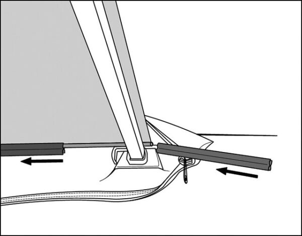 Montage Kit QuickFit EasyLink an Thule Omnistor 1200 bis 450 cm – Bild 2