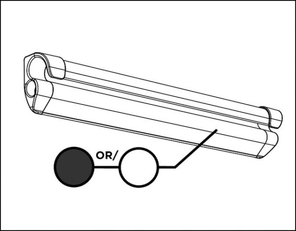 Befestigungsschiene Thule QuickFit / EasyLink bis 400 cm Wandmontage _8000/4200/4900/ 5003_ Fb. anthrazit – Bild 2