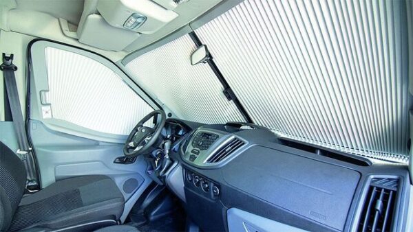 REMIfront IV Frontscheiben Verdunkelung passend für Ford Transit V363 ab 2014, Farbe grau – Bild 4