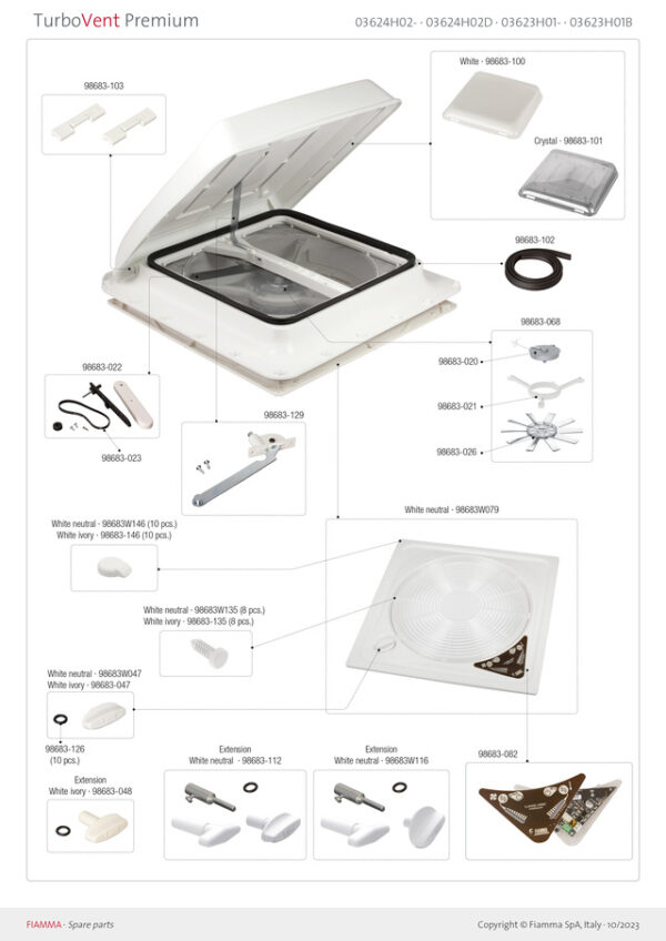 Platine Turbo Vent Premium