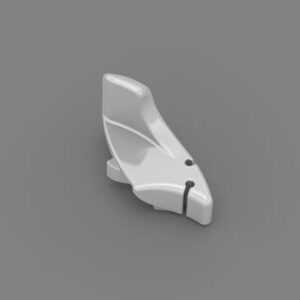 Frontblendenverschluss links zu F65L Titanium