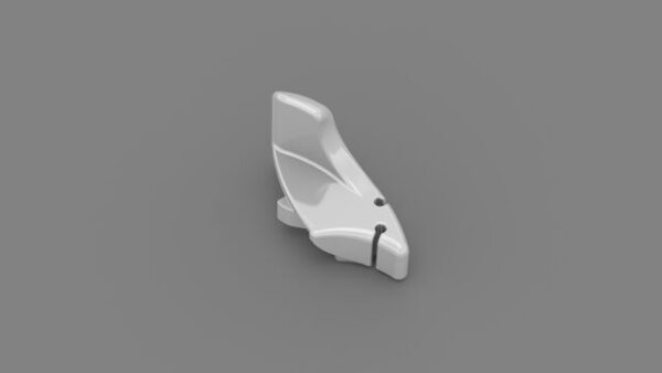 Frontblendenverschluss links zu F65L Titanium