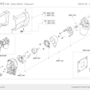 FIAMMA Verbindungskit Getriebemotor F65S
