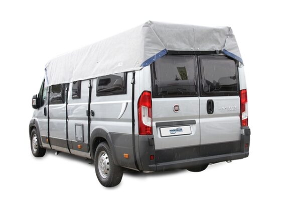 TYVEK Dachschutzplane HINDERMANN passend für Kastenwagen Ducato HD-2, 599 cm, 5,1 x 3 m L x B – Bild 2