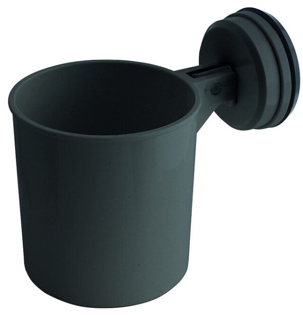 Becher Eurtotrail mit Saugnapf Farbe anthrazit belastbar bis 4 kg – Bild 2