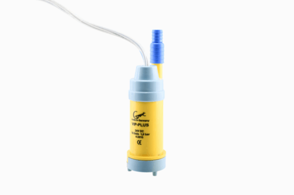 Tauchpumpe Comet VIP Plus 18 l/min 24 V mit Entlüftungsstutzenspezial passend für Dethleffs