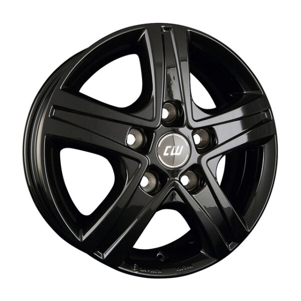 Leichtmetallfelge Borbet CWD 6 x 16 Zoll passend für Fiat Ducato Heavy black glossy – Bild 2