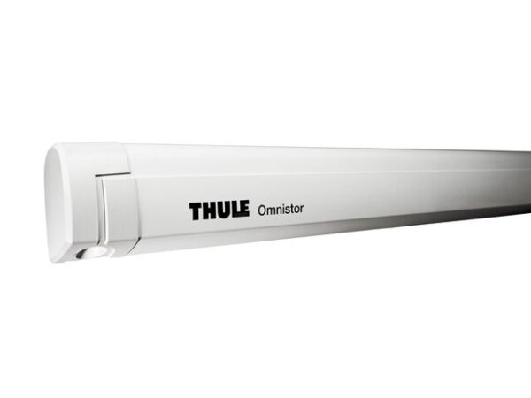 Wandmarkise Thule Omnistor 5200 190 x 140 cm Tuch Fb. Mystic Grey Gehäuse Fb. weiß