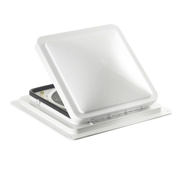 Dachlüfter Fantastic Vent 7350 40 x 40 cm Haube weiß mit Infrarotbedienung – Bild 2