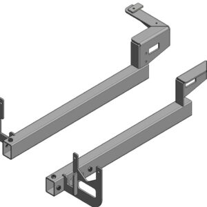 Adapter Weih-tec Fiat X250 L4 Fahrzeuglänge 6,36 m links und rechts zu Eurocarry Lastenträger