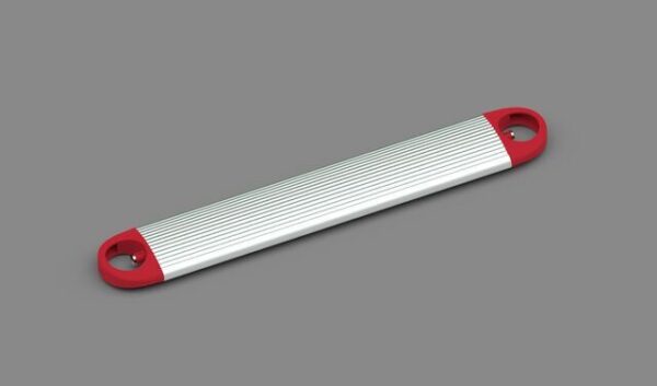 Stufe zu Leiter Deluxe L 274mm, Fb. rot