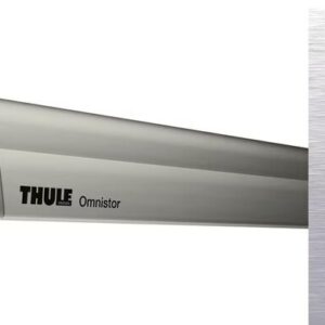 Wandmarkise Thule Omnistor 8000 500 x 275 cm Tuch Fb. Mystic Grey Gehäuse Fb. cremeweiß RAL9002