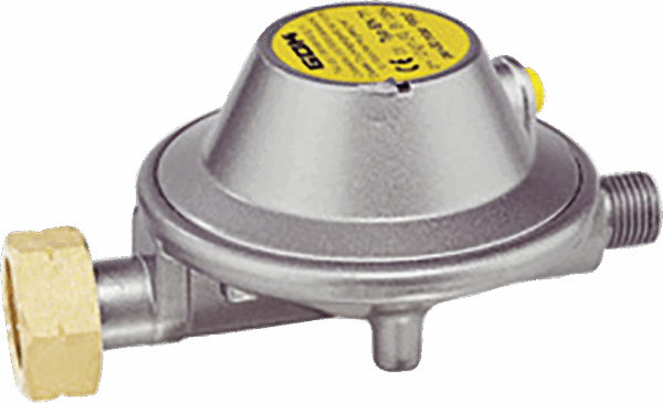 Gasregler GOK EN71 1,2kg/h 30mbar G1/4 LH-KN PRV Version CH