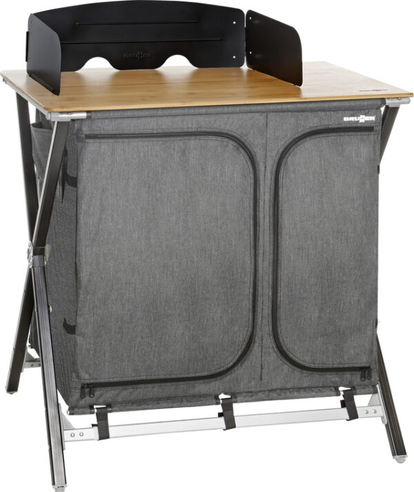 Schrank Mercury Cross Square Cooker HWT Fb. grau – Bild 2