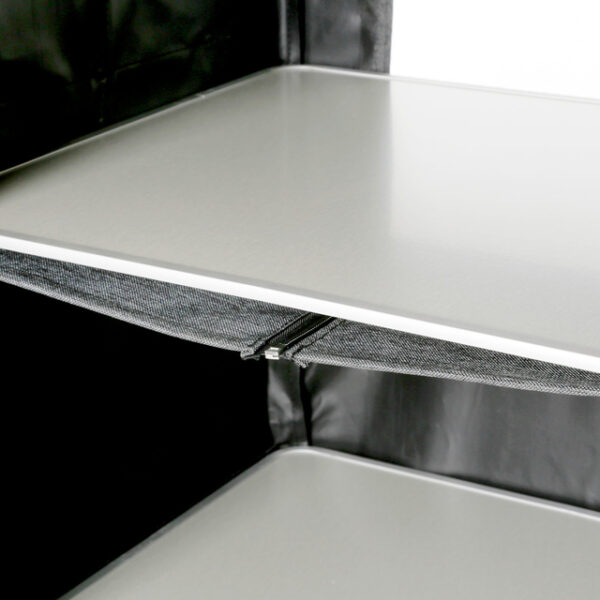 Schrank Mercury Cross Square Cooker HWT Fb. grau – Bild 7
