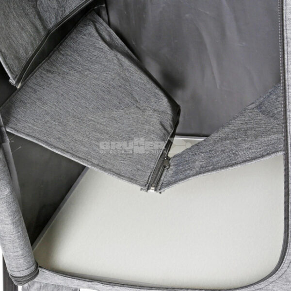 Schrank Brunner Mercury Square HS Fb. grau – Bild 4