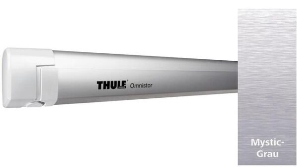 Wandmarkise Thule Omnistor 5200 232 x 180 cm Tuch Fb. Mystic Grey Gehäuse Fb. silber