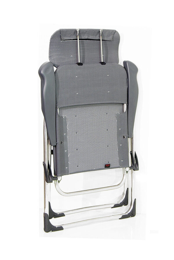 Klappsessel Crespo Compact extra flach Alu Fb. anthrazit – Bild 3