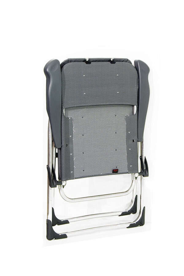 Klappsessel Crespo Compact extra flach Alu Fb. anthrazit – Bild 4
