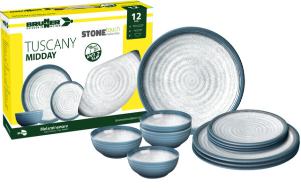 Geschirrset Brunner Midday Set Tuscany 12-tlg. – Bild 2