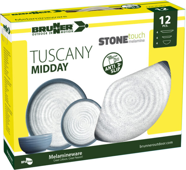 Geschirrset Brunner Midday Set Tuscany 12-tlg. – Bild 3