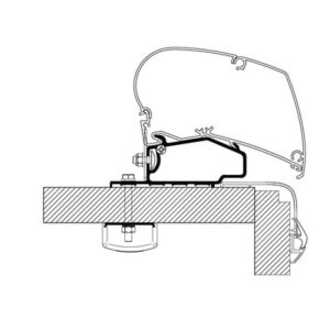 Adapter THULE Swift Escape 2017 4,25 m