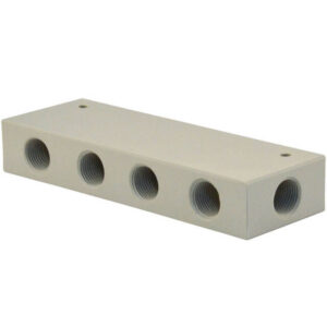 Wasser-Verteilerblock 3/8 ohne Tüllen
