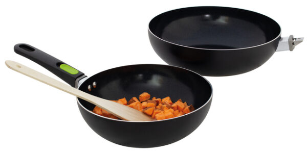 Wok-Pfanne Keramik EuroTrail Durchm. 24 cm – Bild 3