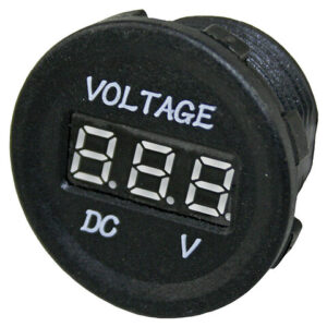 Voltmeter 10 - 30 V / max. 30 V Farbe schwarz