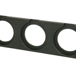 Rahmen dreifach Farbe schwarz