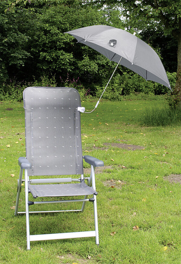 Sonnenschirm Eurotrail Farbe grau – Bild 2