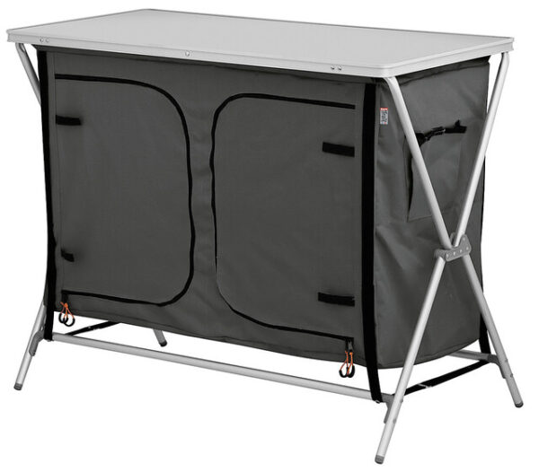 Campingschrank EuroTrail Bonaire Alu Farbe dunkelgrau – Bild 2